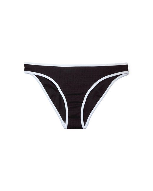 Seafolly Black Hipster Pant Solid Bikini Bottom