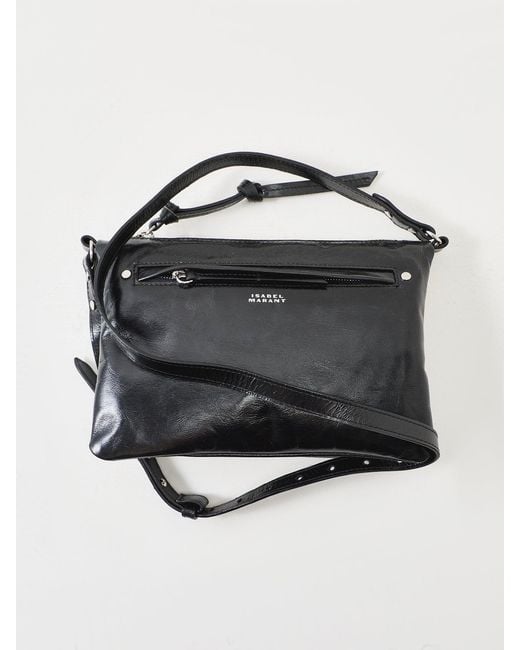 Isabel Marant Black Winna Duo Shoulder Bag