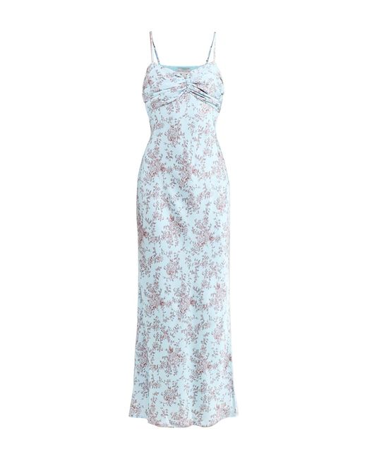 Pretty Lavish Blue Joely Printed Maxi Dress