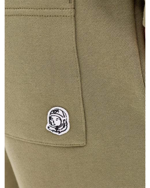 BBCICECREAM Green Small Arch Logo Sweatpants for men