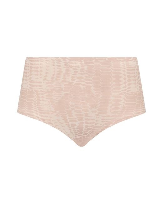 Chantelle Natural Soft Stretch High Waisted Brief