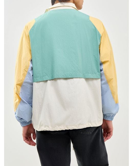 Parlez Blue Cover Track Jacket Multi for men