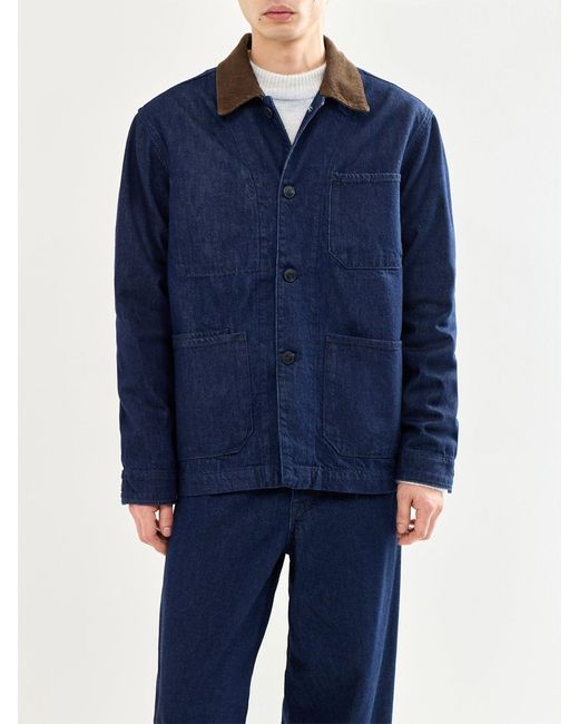 SELECTED Blue Landon Jacket for men