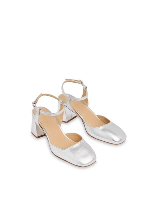 Whistles White Women's Matilda Block Heel Shoe