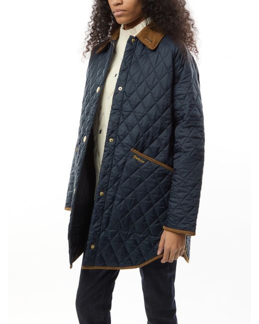 Barbour Blue Os Liddesdale Coat