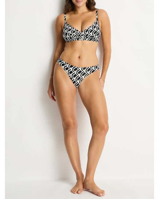 Sea Level Black Costa Bikini Bottoms