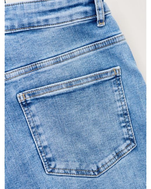 ONLY Blue Madison High Waist Wide Leg Jeans