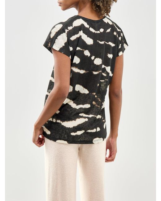Soya Concept Black Aretha Short Sleeve T-Shirt Multi