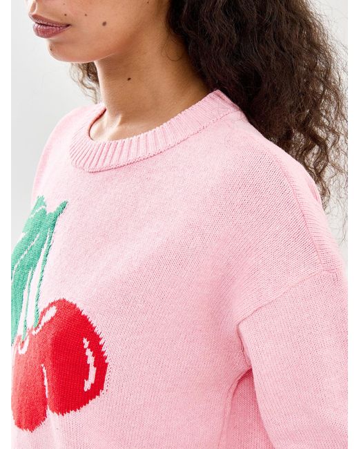 ONLY Pink Elise Knit Jumper