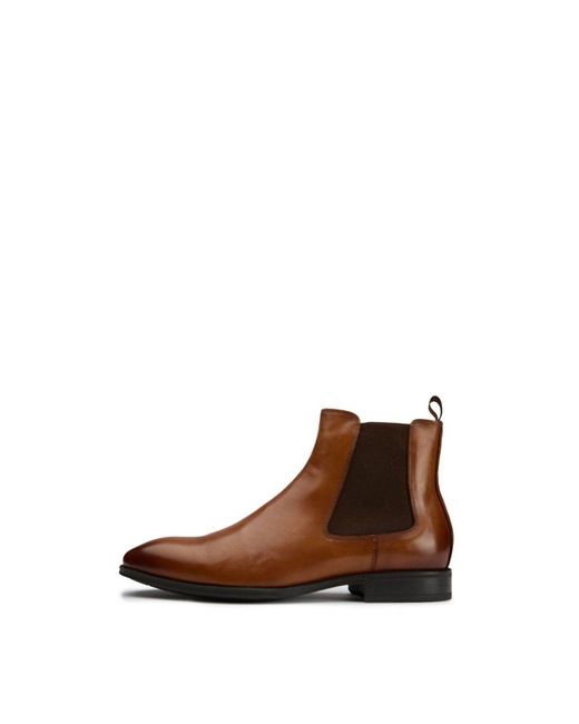 Sole Ldn Brown Ludo Suede Chelsea Boots for men