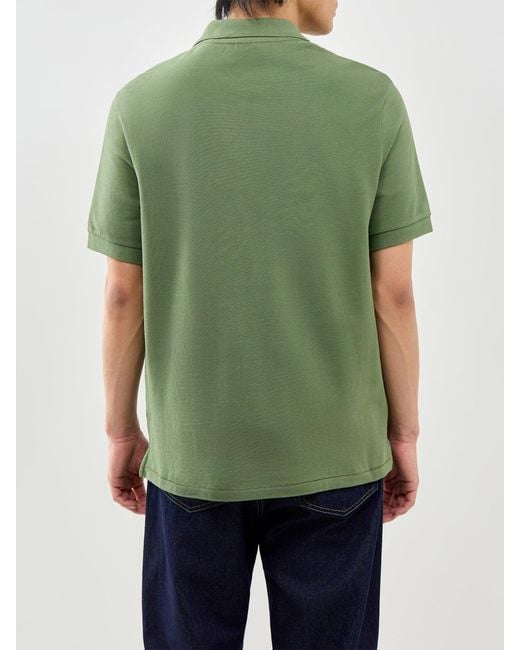 Paul Smith Green Zebra Polo Top for men