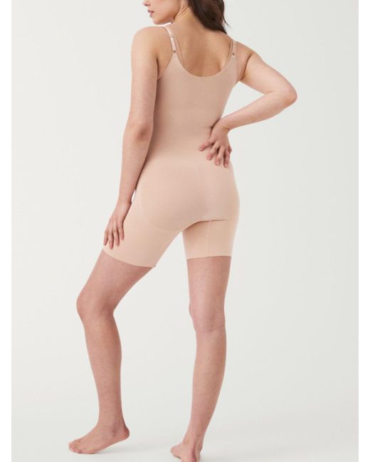 Spanx White Women's Oncore Ob Midthigh Body