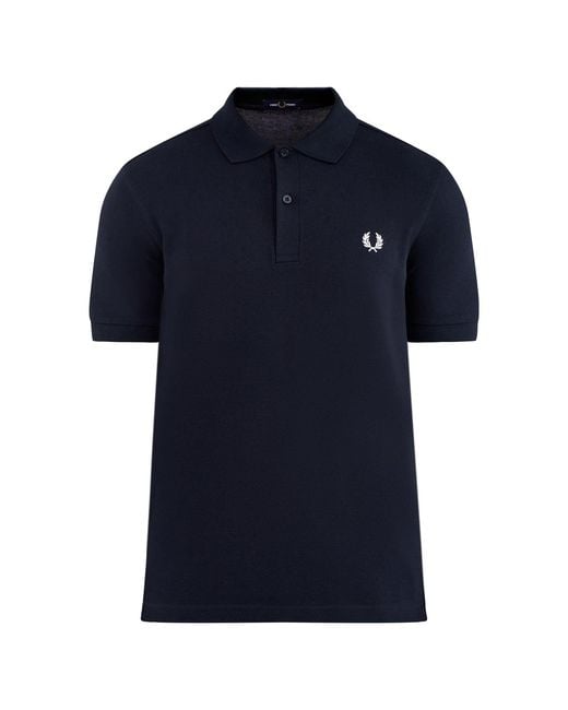 Fred Perry Black Plain Shirt for men