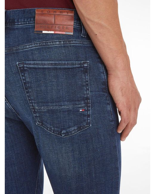 Tommy Hilfiger Blue Bleecker Slim Jeans for men