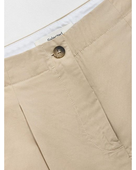 SELECTED Natural Carmen High Waist Cropped Pant