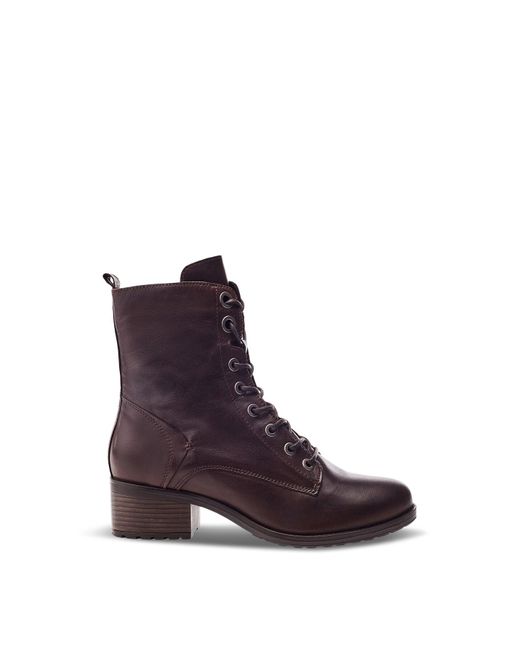Moda In Pelle Purple Women's Bezzie Dark Leather Boots