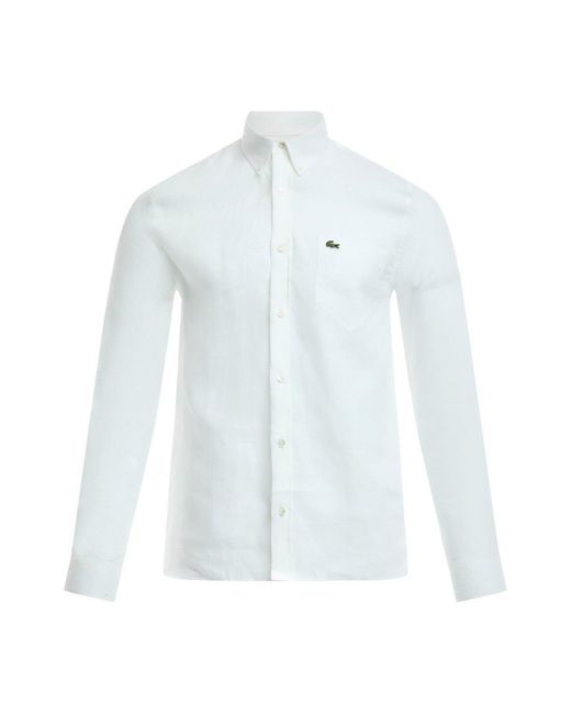 Lacoste Blue Long Sleeve Shirt for men
