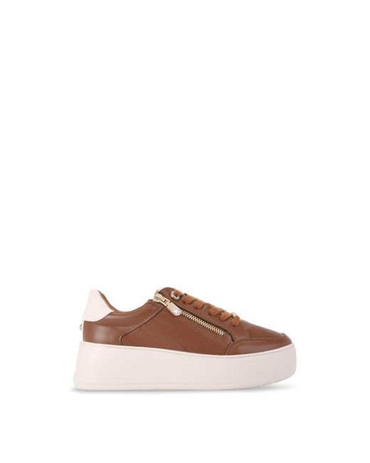 Carvela Kurt Geiger Brown Women's Jive Zip