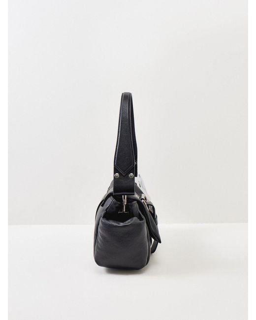 Vivienne Westwood Black Hazel Treasure Shoulder Bag