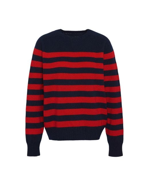 Barbour Red X Alexa Dominic Knitted Jumper