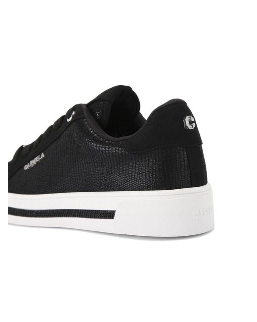Carvela Kurt Geiger White Women's Diamond Lace Up Trainers