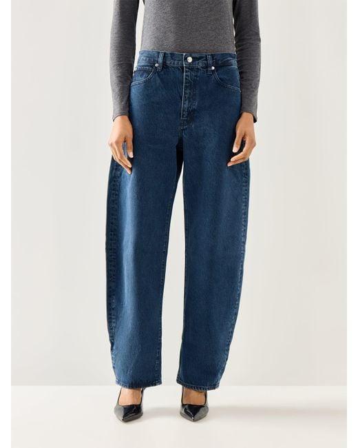 FRAME Blue The Bubble Jeans