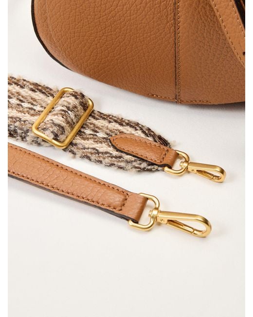 Gianni Chiarini Natural New Helena Round Crossbody Bag