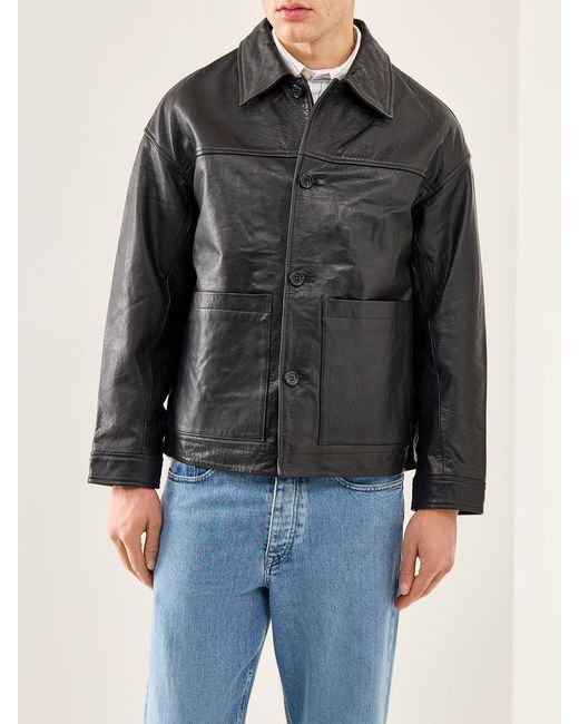 SELECTED Black Marc Jacket for men