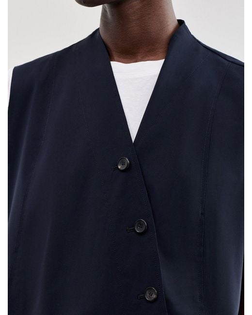 Oska Blue Technical Stretch Waistcoat