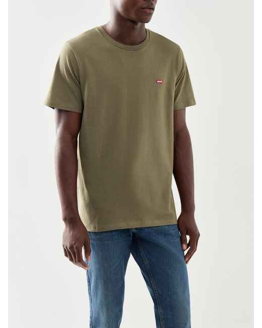Levi's Green Original Hm Tee for men