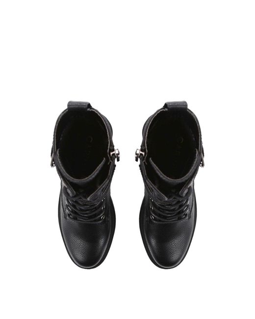 Carvela Kurt Geiger Black Women's Boulder Combat
