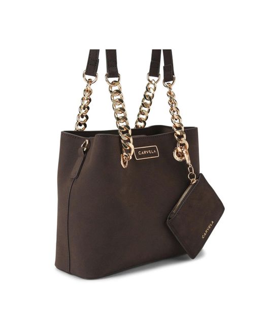 Carvela Kurt Geiger Black Mini Cammie Bag