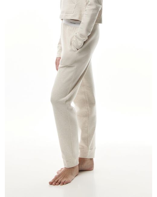 Calvin Klein Gray Modern Terry Jogger Pants