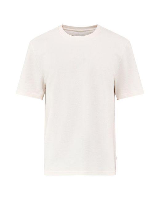 Wax London White Dean Ss Tee Jolt for men