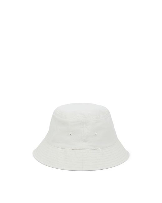 Belstaff White Tech Shell Bucket Hat for men