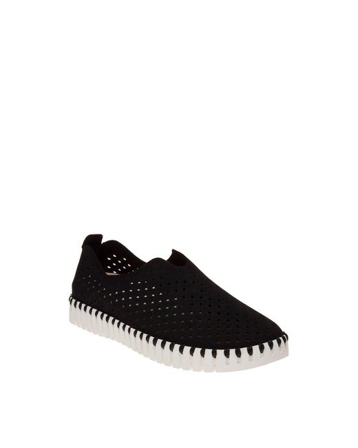 Ilse Jacobsen Black Tulip Slip-On Shoes for men