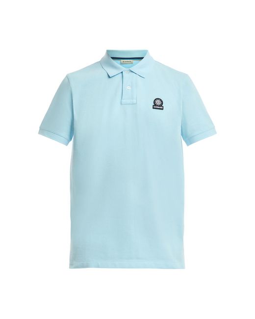 Sandbanks Blue Men's Badge Logo Polo Shirt for men