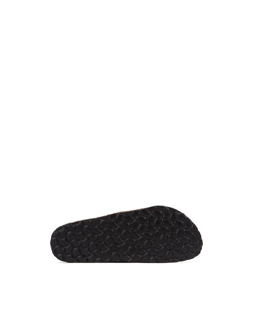 V.Gan Black Mango Comfort Footbed Sandals
