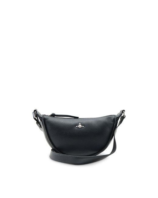 Vivienne Westwood Black Lacey Crossbody Bag