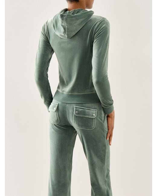 Juicy Couture Green Robertson Class Hoodie