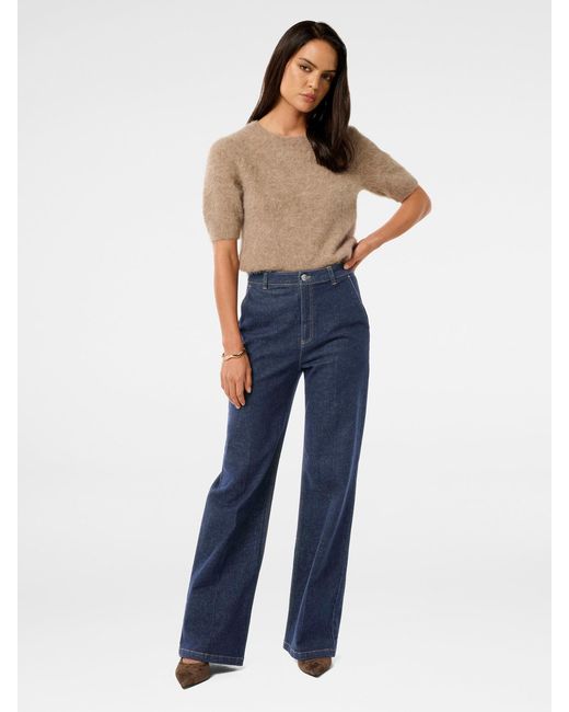 Forever New Blue Harper Pants