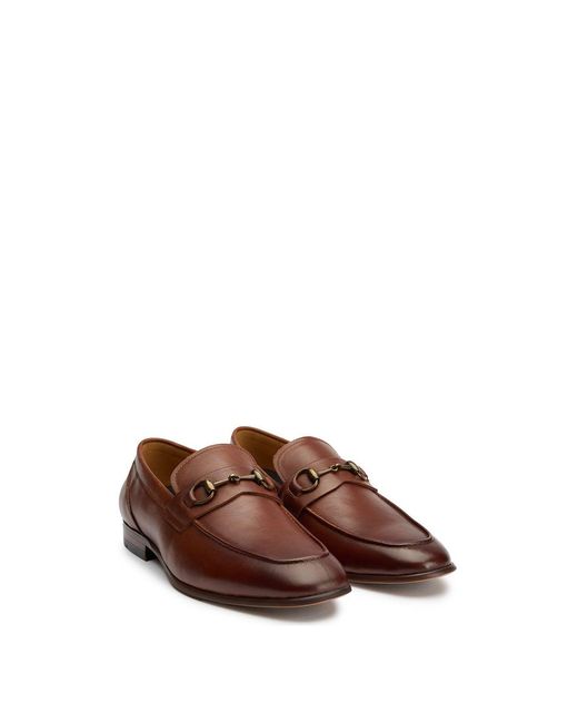 Sole Ldn Brown Goblin Snaffle Shoes for men