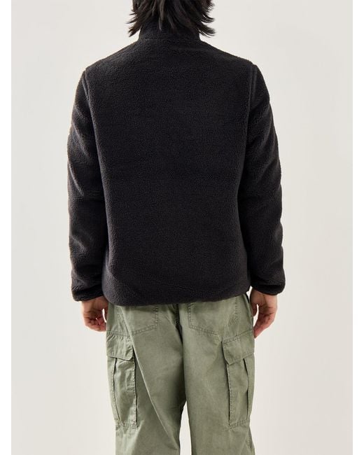 Barbour Black Fleece Jacket for men
