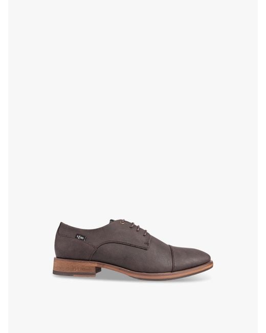 V.Gan Multicolor Vegan Ginger Derby Shoes for men