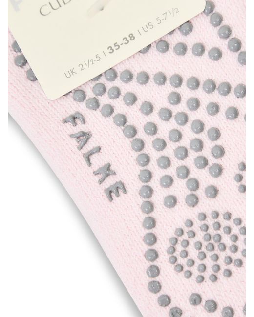 Falke White Cuddle Pads Socks