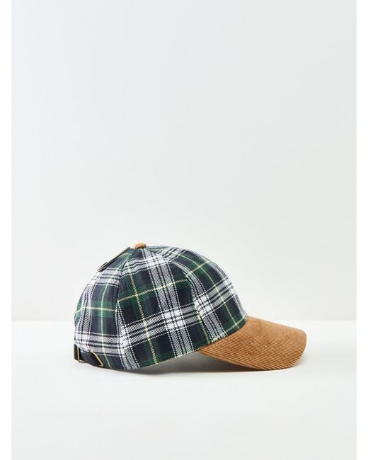 Barbour Blue Benson Cap Multi for men