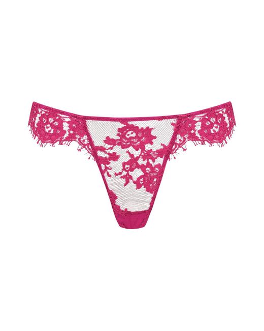 Coco De Mer Pink Zaria Thong