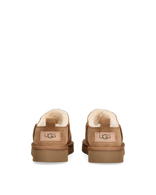 Ugg Brown Classic Micro Boots