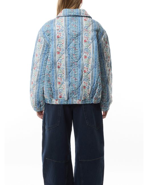 Damson Madder Blue Claudia Reversible Jacket