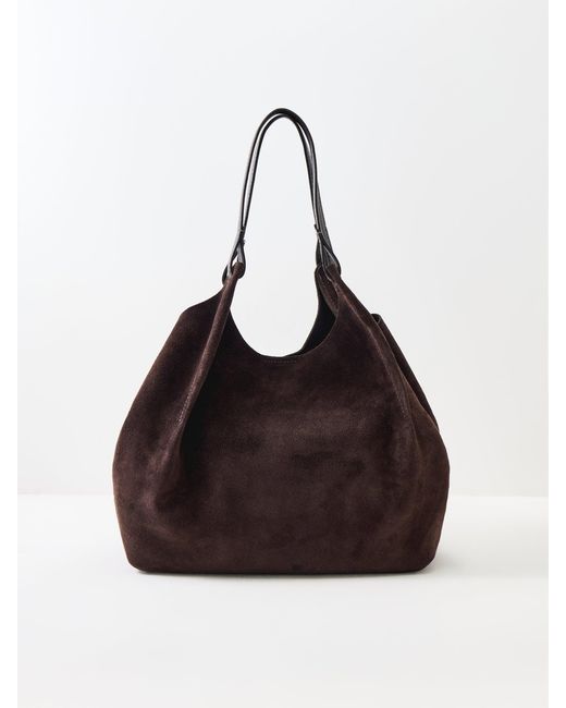 Gianni Chiarini Natural Dua Suede Tote Bag